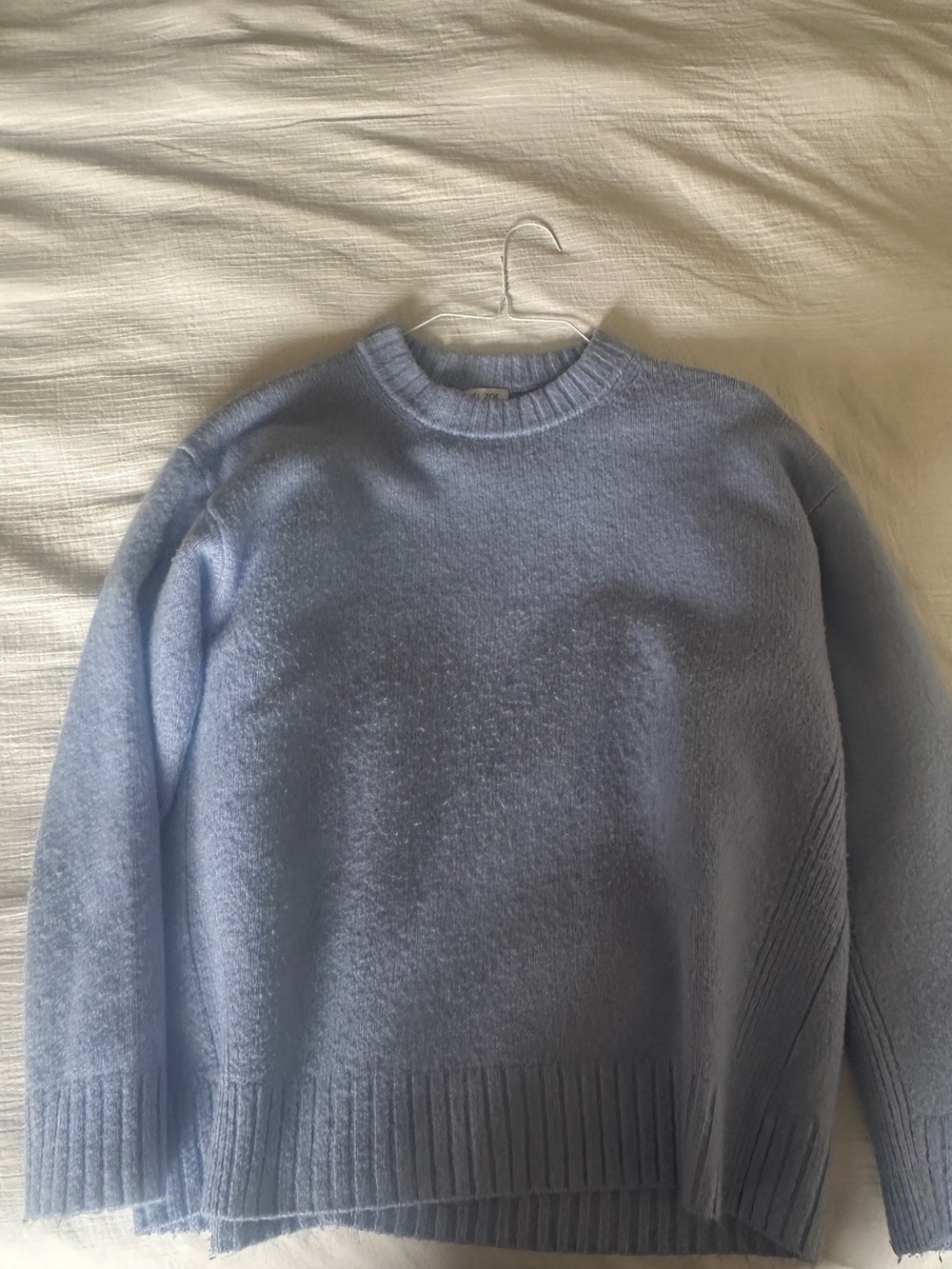 Rachel Zoe Pale Blue Crewneck Sweater